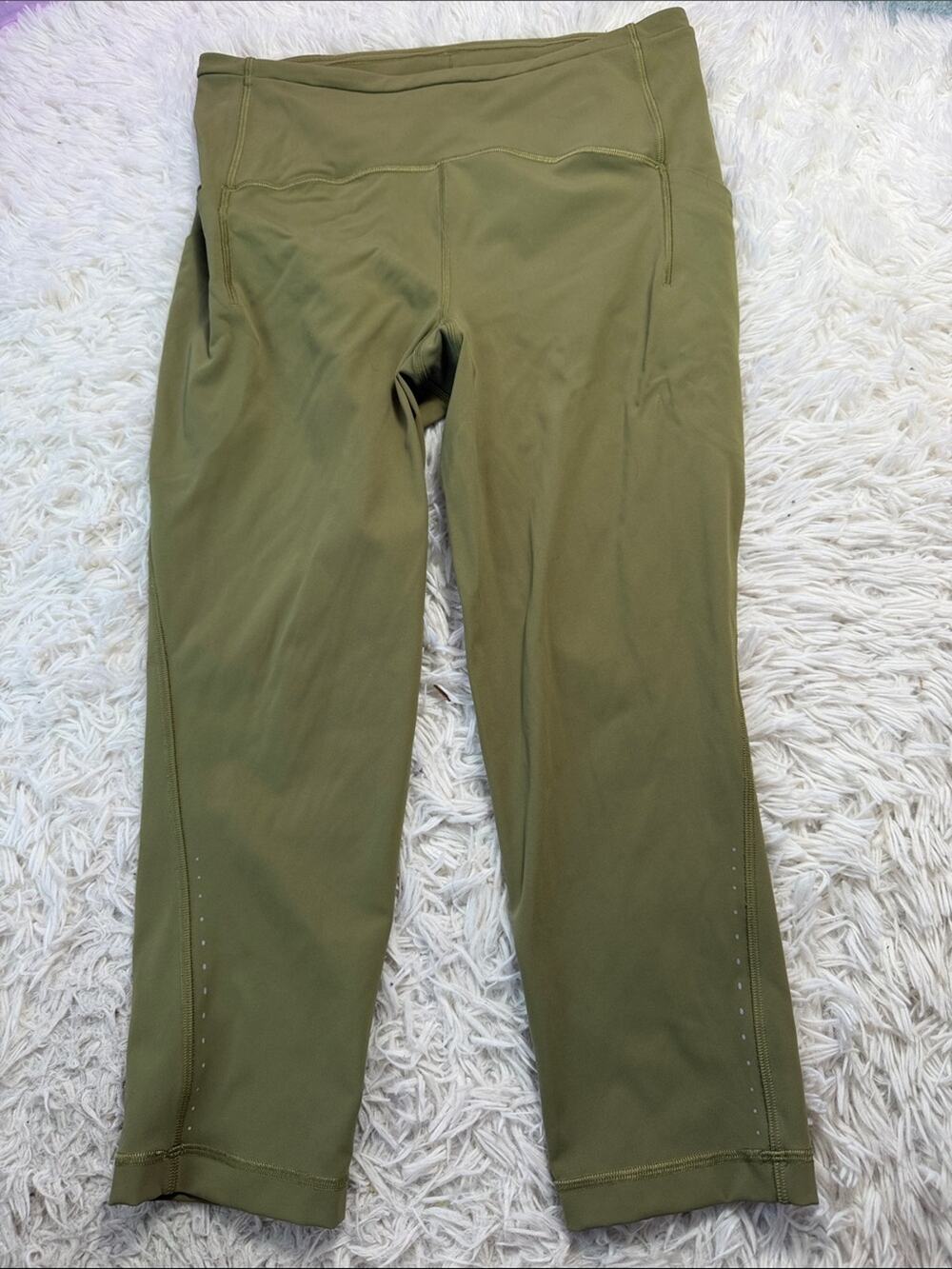 Lululemon Swift Speed High-Rise Crop 21" Bronze Green